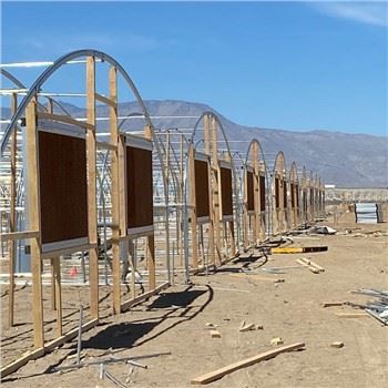 Dubbele film tunnel kas voor de VS