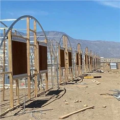 Dubbele film tunnel kas voor de VS